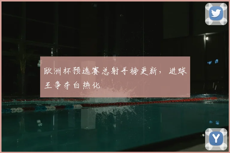 欧洲杯预选赛总射手榜更新，进球王争夺白热化