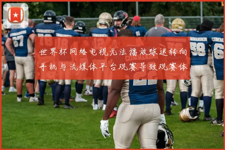 世界杯网络电视无法播放球迷转向手机与流媒体平台观赛导致观赛体验分流
