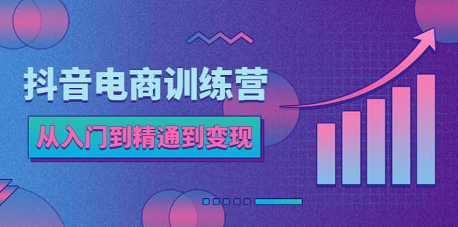 抖音电商训练营：从入门到精通，从账号定位到流量变现，抖店运营实操-知墨网