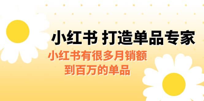 某公众号付费文章《小红书 打造单品专家》小红书有很多月销额到百万的单品-知墨网