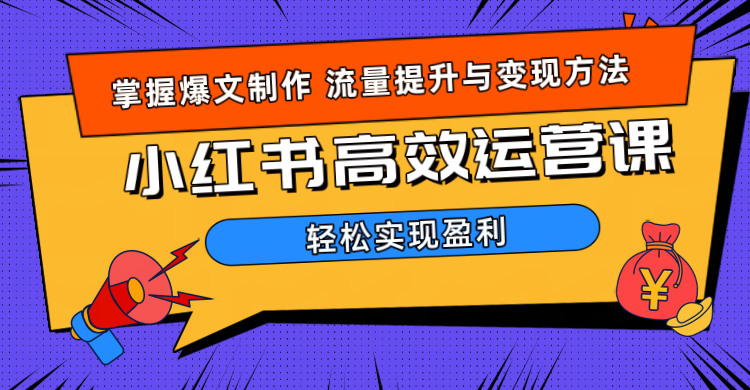 价值980小红书运营操作指南-知墨网